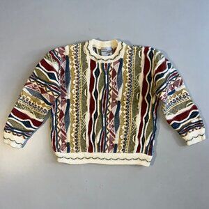 Vintage 90s Purely Australian Clothing Co. 3D textured Knitted Sweater - XS -
